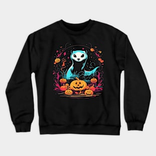 Weasel Halloween Crewneck Sweatshirt